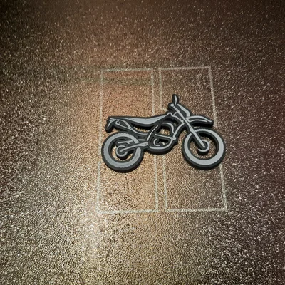 Móc khóa 3D xe mô tô Enduro - Phụ kiện độc đáo cho biker