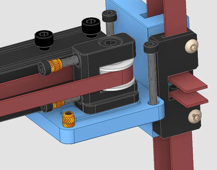 Hệ thống tăng đai XY Sovol (Sovol XY belt tensioning system) - Image 3