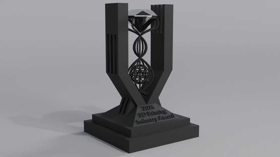 Mẫu Cúp Vinh Danh Ngành In 3D 2024 Độc Đáo Để Bạn Tự In - Image 1