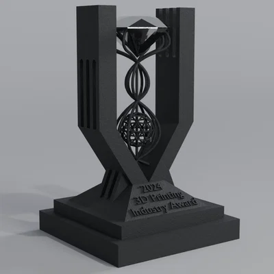 Mẫu Cúp Vinh Danh Ngành In 3D 2024 Độc Đáo Để Bạn Tự In