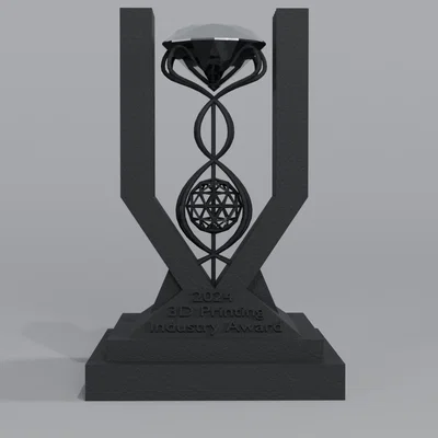 Mẫu Cúp Vinh Danh Ngành In 3D 2024 Độc Đáo Để Bạn Tự In
