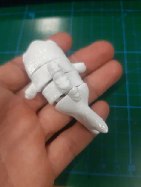 Móc khóa cá khớp nối linh hoạt - Mẫu in 3D độc đáo - Image 2