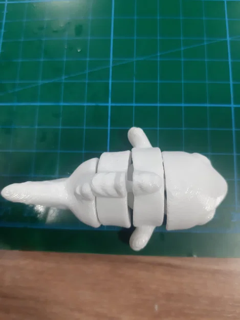 Móc khóa cá khớp nối linh hoạt - Mẫu in 3D độc đáo - Image 3