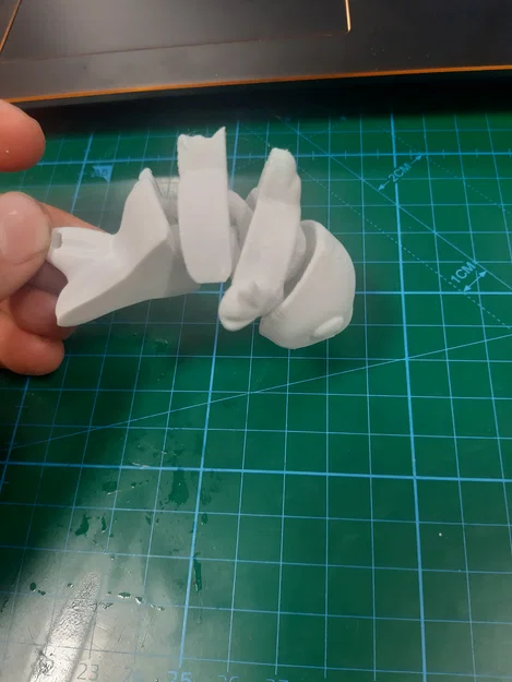 Móc khóa cá khớp nối linh hoạt - Mẫu in 3D độc đáo - Image 5