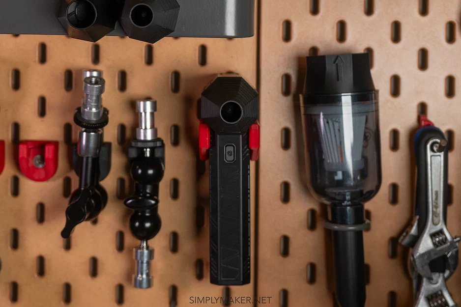 Móc treo Turbo Jet Fan X3 cho IKEA SKADIS hoặc gắn tường - Image 3