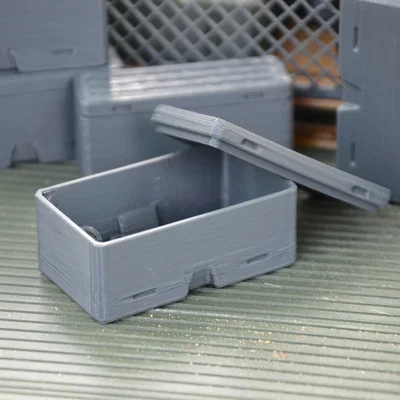 Thùng Hộp Box Crate Tỷ Lệ 1/10