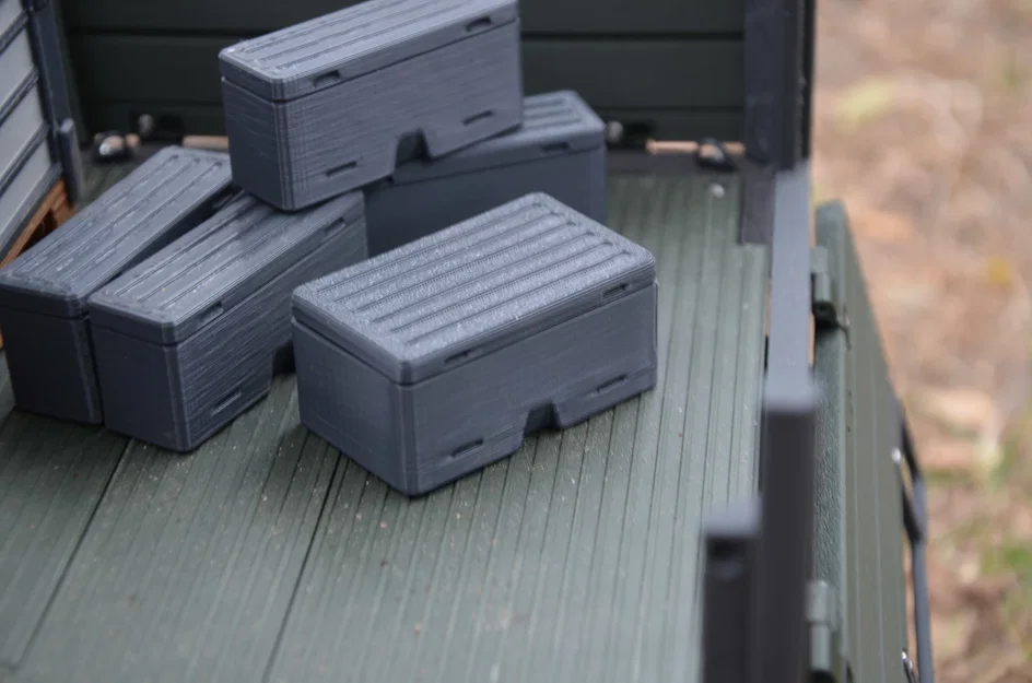 Thùng Hộp Box Crate Tỷ Lệ 1/10 - Image 3