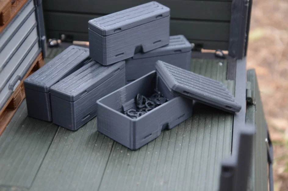 Thùng Hộp Box Crate Tỷ Lệ 1/10 - Image 4