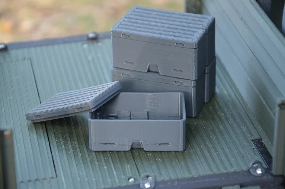 Thùng Hộp Box Crate Tỷ Lệ 1/10 - Image 5