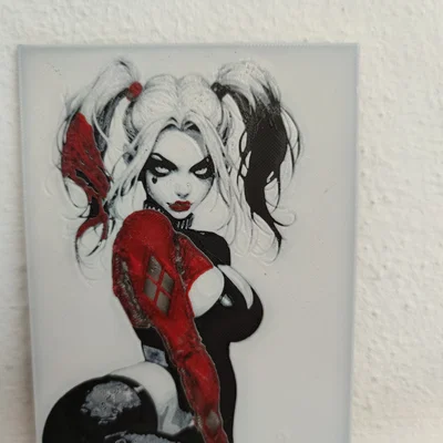 Hueforge Harley Quinn