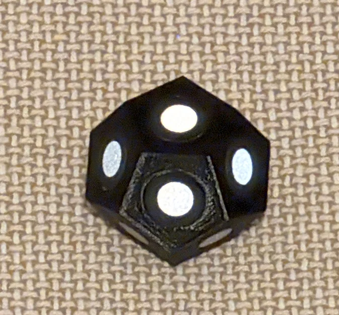 Khối thập nhị diện ghép từ ngũ giác cho marker 3D scanner (fully parametric) - Image 3