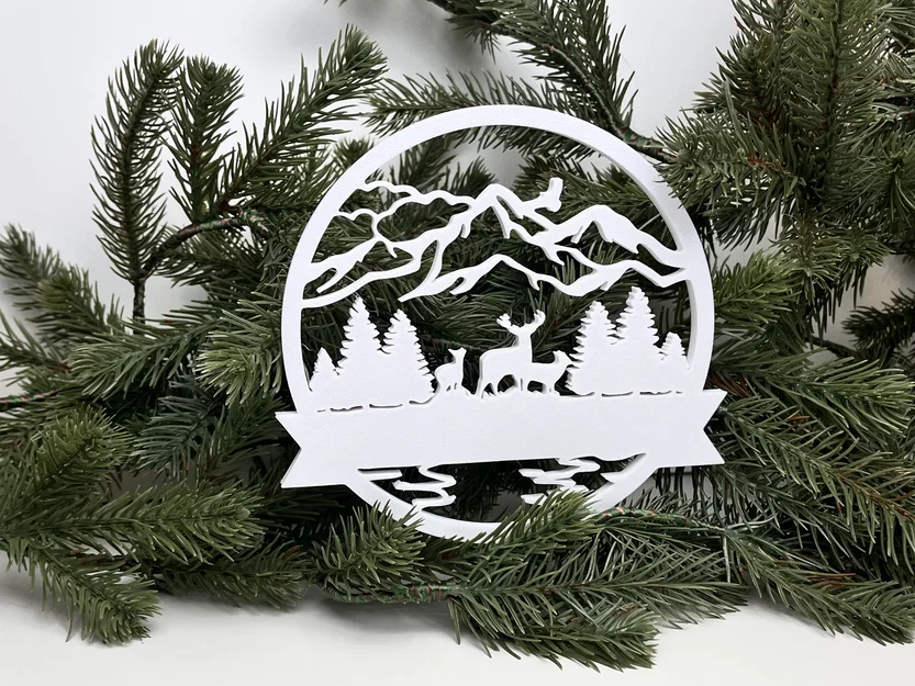 Ornament Hươu Treo Tường (Deer Ornament) - Image 1