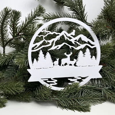 Ornament Hươu Treo Tường (Deer Ornament)