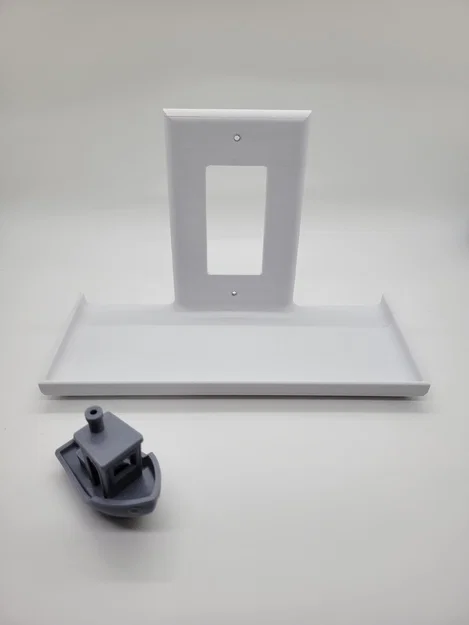 Outlet Shelf – Mặt che ổ cắm kèm kệ để đồ - Image 1