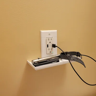 Outlet Shelf – Mặt che ổ cắm kèm kệ để đồ