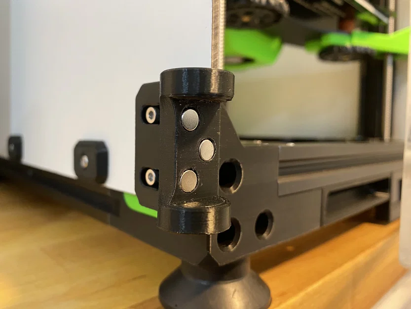 ENDER 3 NG v1.2 - Chốt nam châm / Bản lề low profile - Image 3