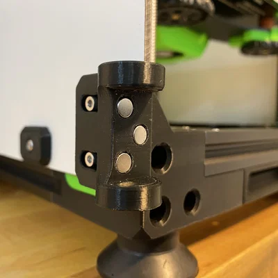 ENDER 3 NG v1.2 - Chốt nam châm / Bản lề low profile