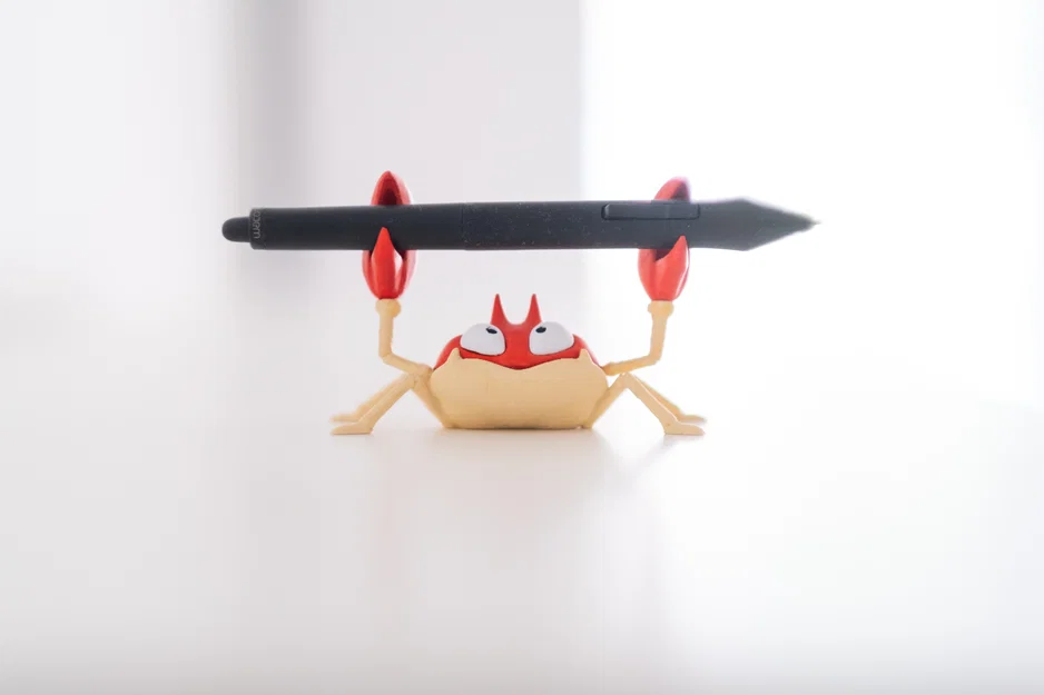 Krabby - Pen Holder (Giá Đỡ Bút) | Krabby càng cử động - Image 2