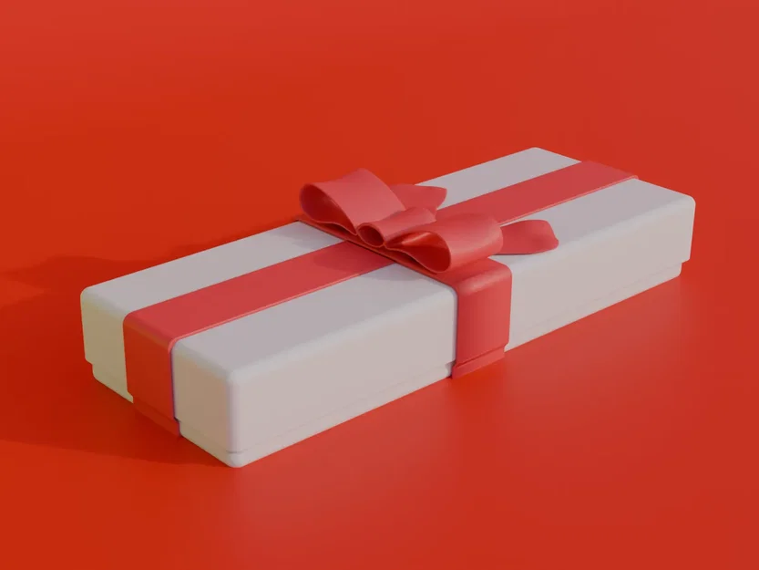 Hộp Quà Tặng Kèm Nơ (Gift Box with Ribbon) - Image 1
