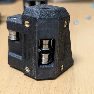 Creality K1: Remix Flanged Bearing Gantry (FBG) kèm carriage X & Y mới