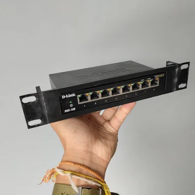 Giá đỡ rack 10" cho switch D-Link DGS-108 (10" Rack Mount DGS108 Switch)