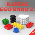 Bộ sưu tập mảnh ghép LEGO bất hợp pháp 2.0 độc đáo cho máy in 3D - Thumbnail 1