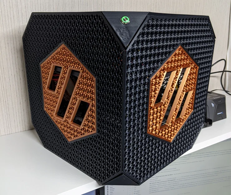 Case PC Voron cube mATX dùng bộ nguồn ATX (300mm) - Image 1