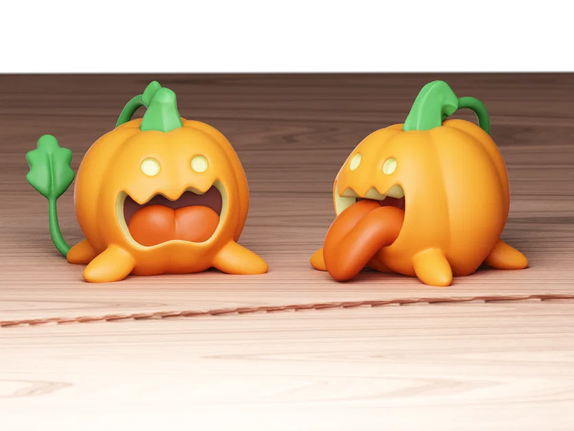 Mô hình chú chó bí ngô Pumpkin Dog - Trang trí Halloween độc đáo - Image 1