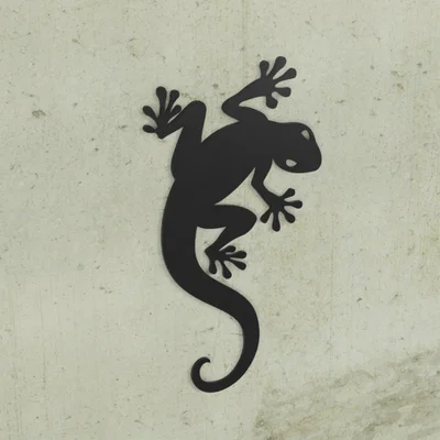 Mô hình trang trí tường Gecko độc đáo cho không gian sống hiện đại