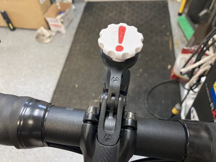 Miếng nhắc nhở cho ngàm quarter turn Garmin hoặc Wahoo (bike computer) - Image 1