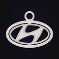 Móc khóa con quay (Gyro) logo Hyundai - Phụ kiện in 3D độc đáo - Thumbnail 1