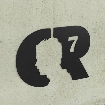 Mô hình trang trí tường Cristiano Ronaldo (CR7) - Đồ décor 3D