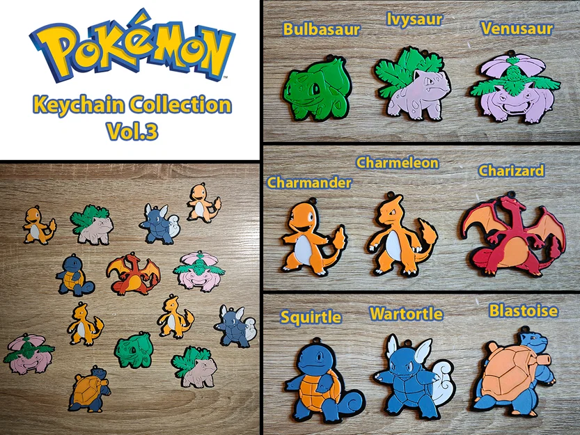 Bộ Sưu Tập Móc Khóa Pokemon 3 - Image 1