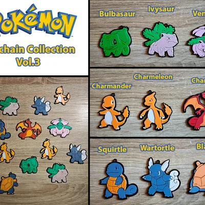 Bộ Sưu Tập Móc Khóa Pokemon 3