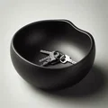 Chén/khay để chìa khóa kiểu Designer Bowl (Cut Circle) - Thumbnail 1