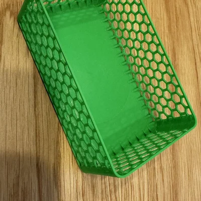 Khay đựng đồ lưới tổ ong xếp chồng tiện lợi cho không gian ngăn nắp