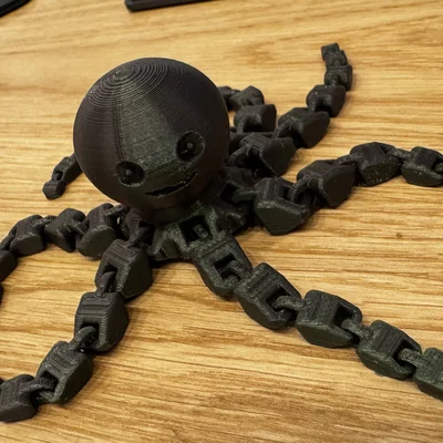 Mô hình bạch tuộc 7 xúc tu Happy Love Octo dễ thương