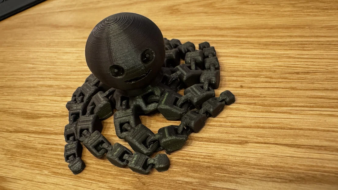 Mô hình bạch tuộc 7 xúc tu Happy Love Octo dễ thương - Image 2