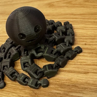 Mô hình bạch tuộc 7 xúc tu Happy Love Octo dễ thương