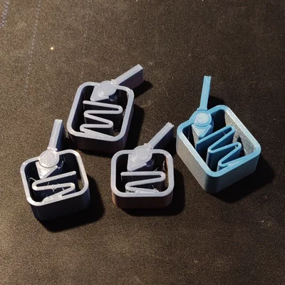 Fidget Switch - Đồ chơi in 3D cảm giác bấm thỏa mãn