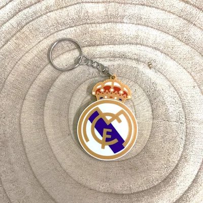 Móc khóa Real Madrid - Phụ kiện 3D in dành cho người hâm mộ