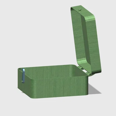 Hộp đựng đồ đa năng có chốt cài – Dự án in 3D hữu ích cho gia đình