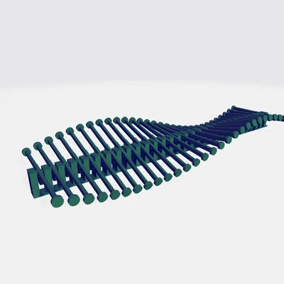 Wave Machine – Máy tạo sóng minh họa sóng cơ