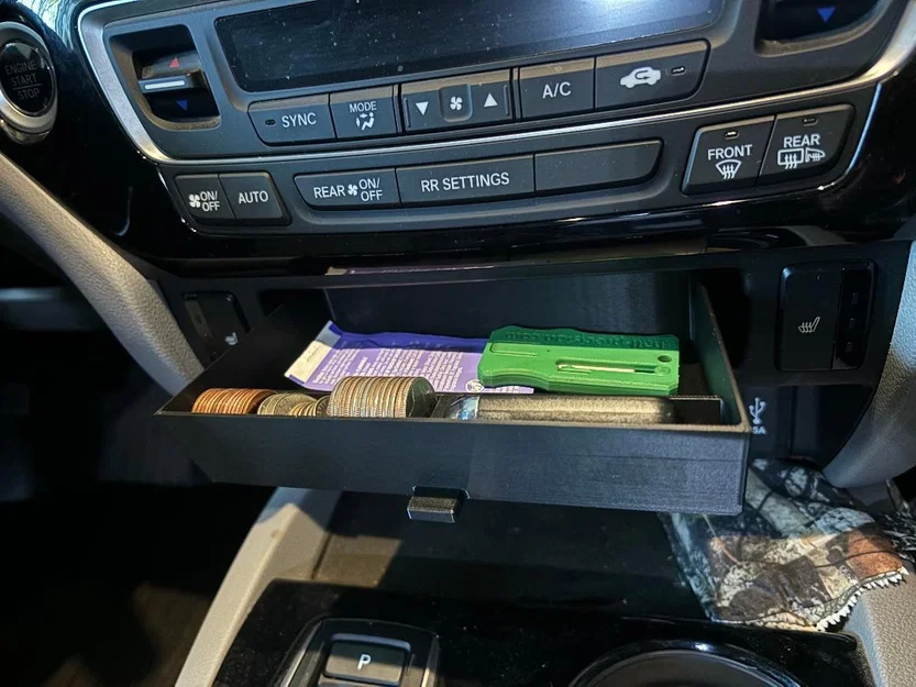 Khay ngăn kéo hộc taplo, vừa Honda Ridgeline (Cubby Tray Drawer) - Image 3