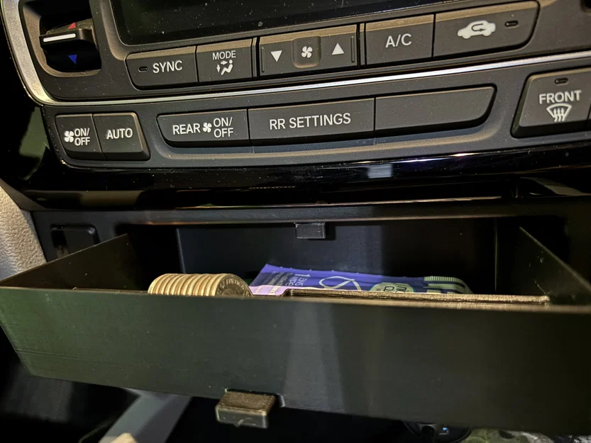 Khay ngăn kéo hộc taplo, vừa Honda Ridgeline (Cubby Tray Drawer) - Image 5