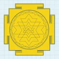 Mô hình Sri Yantra 3D - Biểu tượng linh thiêng cho không gian sống - Thumbnail 2