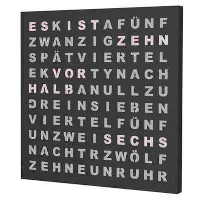 Wortuhr | Wordclock chữ bự | Bambu Lab
