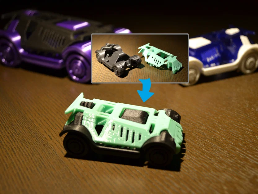 Xe Đồ Chơi - Print in place - Image 1