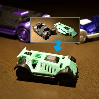 Xe Đồ Chơi - Print in place