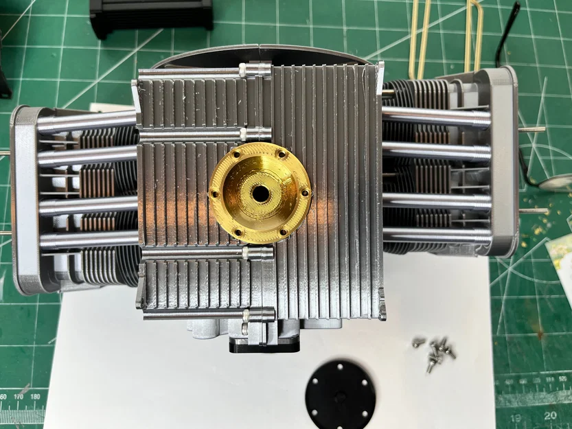Mô hình 3D bộ phận dầu và nhiên liệu cho động cơ VW - Image 3